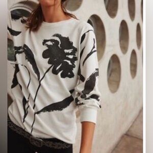 We The Free Black and White Long Sleeve Tee